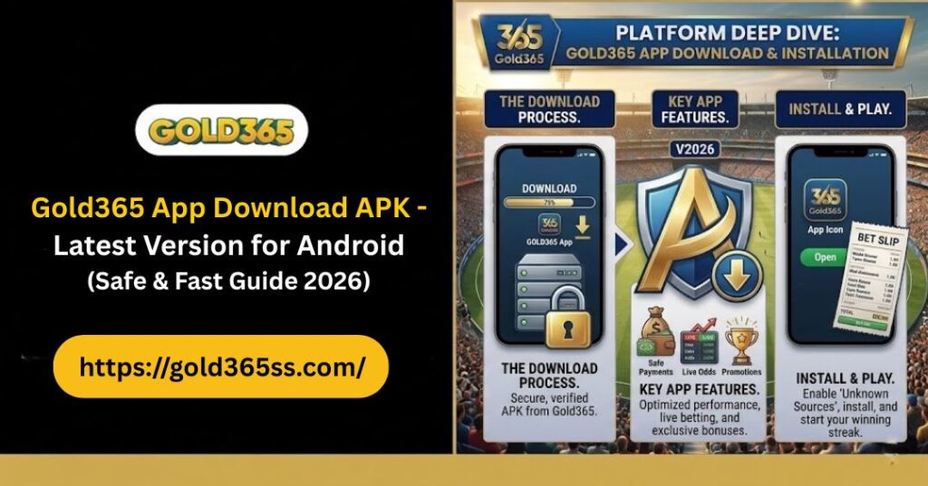 Gold365 app download APK latest version Android guide