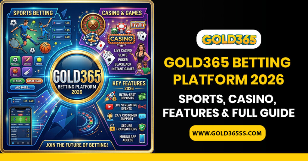 Gold365 platform guide 2026 with features, sports and casino insights, structured and user-friendly experience for clear understanding