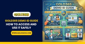 Gold365 demo ID guide showing secure access steps, structured usage, and reliable insights in a user-friendly and transparent interface