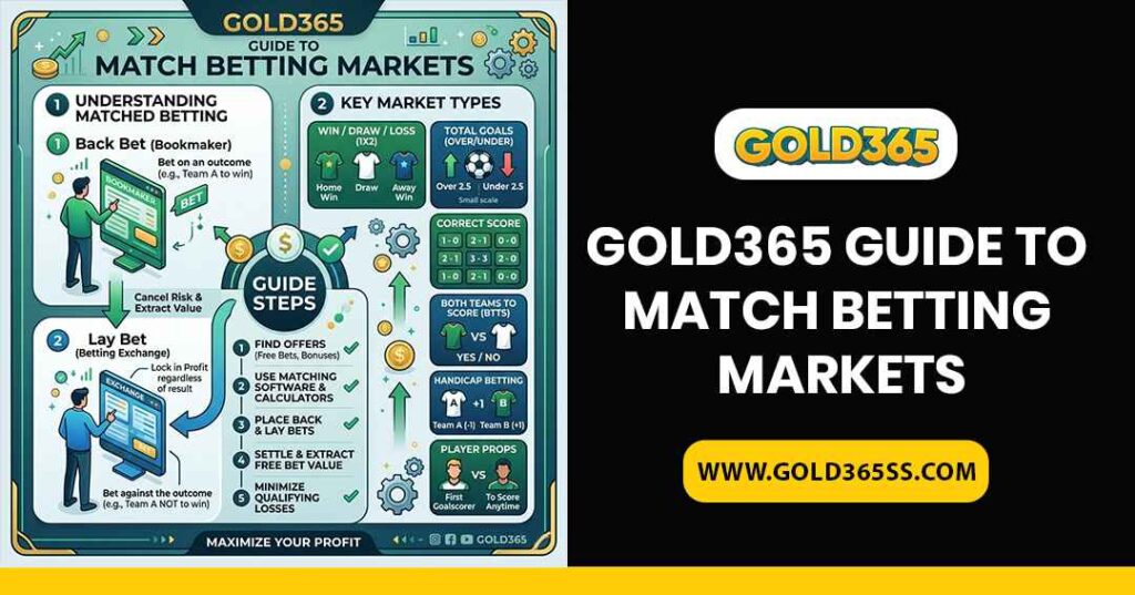 Gold365 match betting markets guide with reliable insights, structured analysis and user-friendly explanation of different betting options clearly