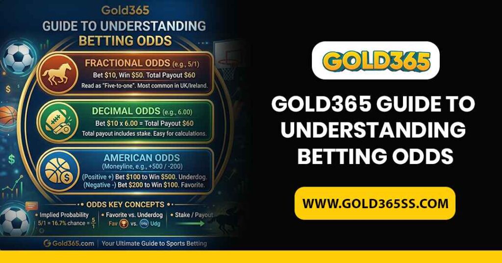 Gold365 guide to understanding betting odds with reliable insights, structured explanation, and user-friendly learning for beginners