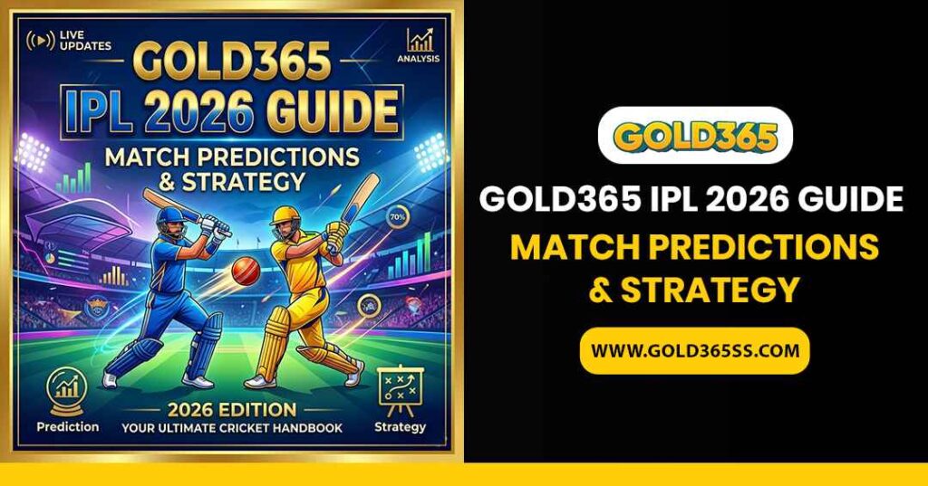 Gold365 IPL 2026 guide with match insights and strategy tips