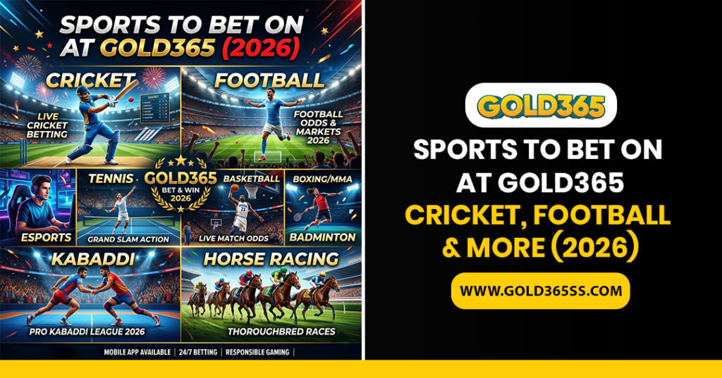 Gold365 sports betting guide with cricket, football and IPL 2026 insights in a reliable, structured and user-friendly format