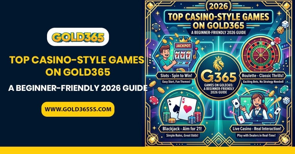 Gold365 casino game categories explained for beginners with live dealer games, secure gaming access, and mobile usability.