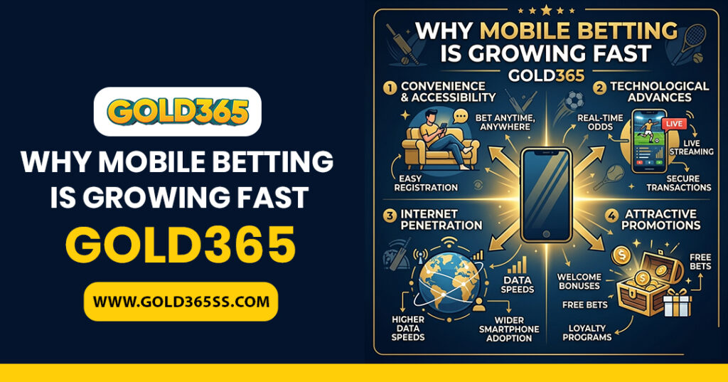 Why Mobile Betting Is Growing Fast guide showing secure access, match insights, trusted platform features, and user experience.