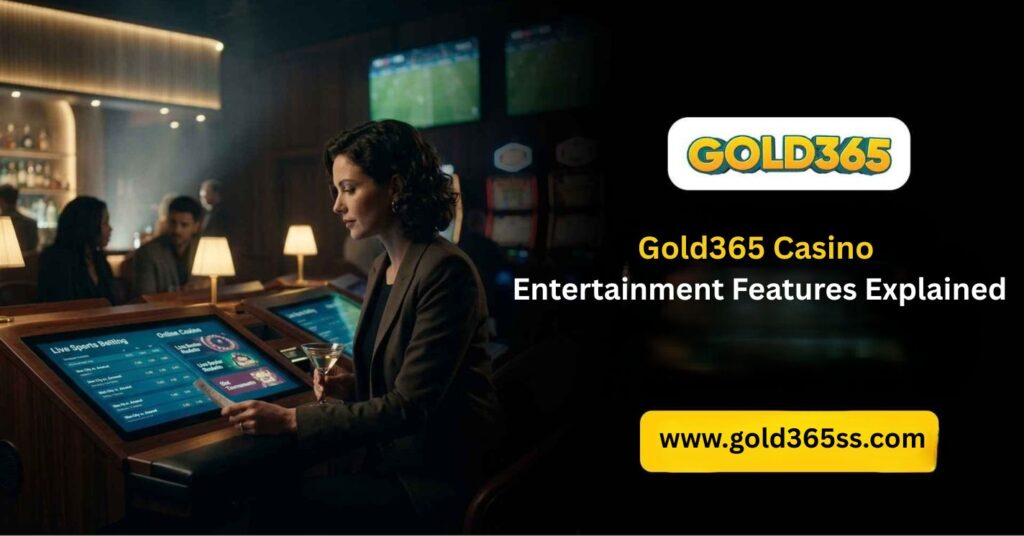 Gold365 Casino interface showing entertainment features, secure platform access, and user-friendly design for a trusted betting experience.