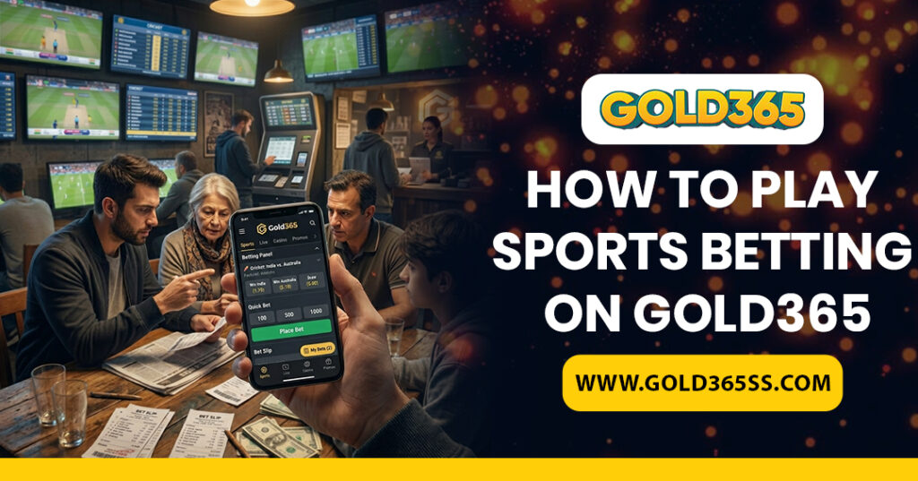 Sports Betting on Gold365 guide showing secure access, betting process, platform overview, match insights, and beginner-friendly steps.