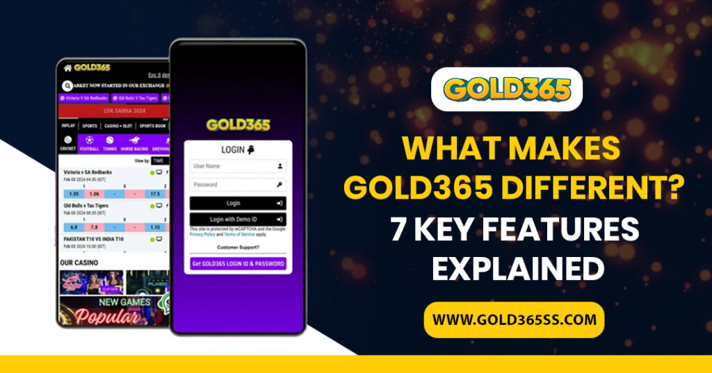 Gold365 platform overview highlighting 7 key features, secure access, trusted user experience, and beginner-friendly insights.